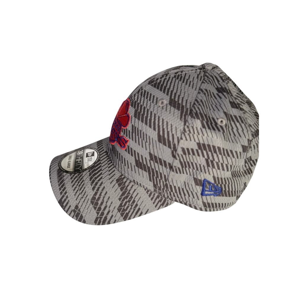 New Era Texas Rangers 39THIRTY Flex Fit Hat Gray Camo L/XL MLB NWT Cap